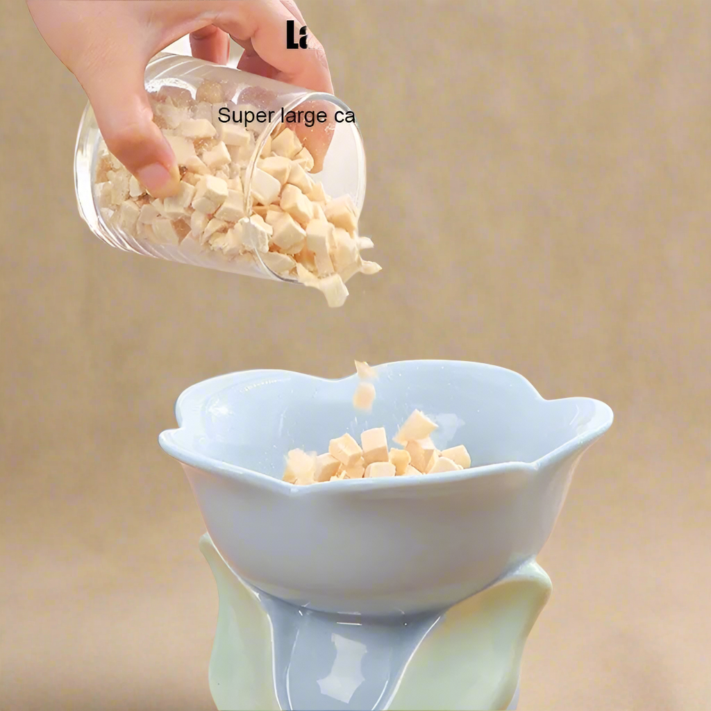 Cat Flower Bowl