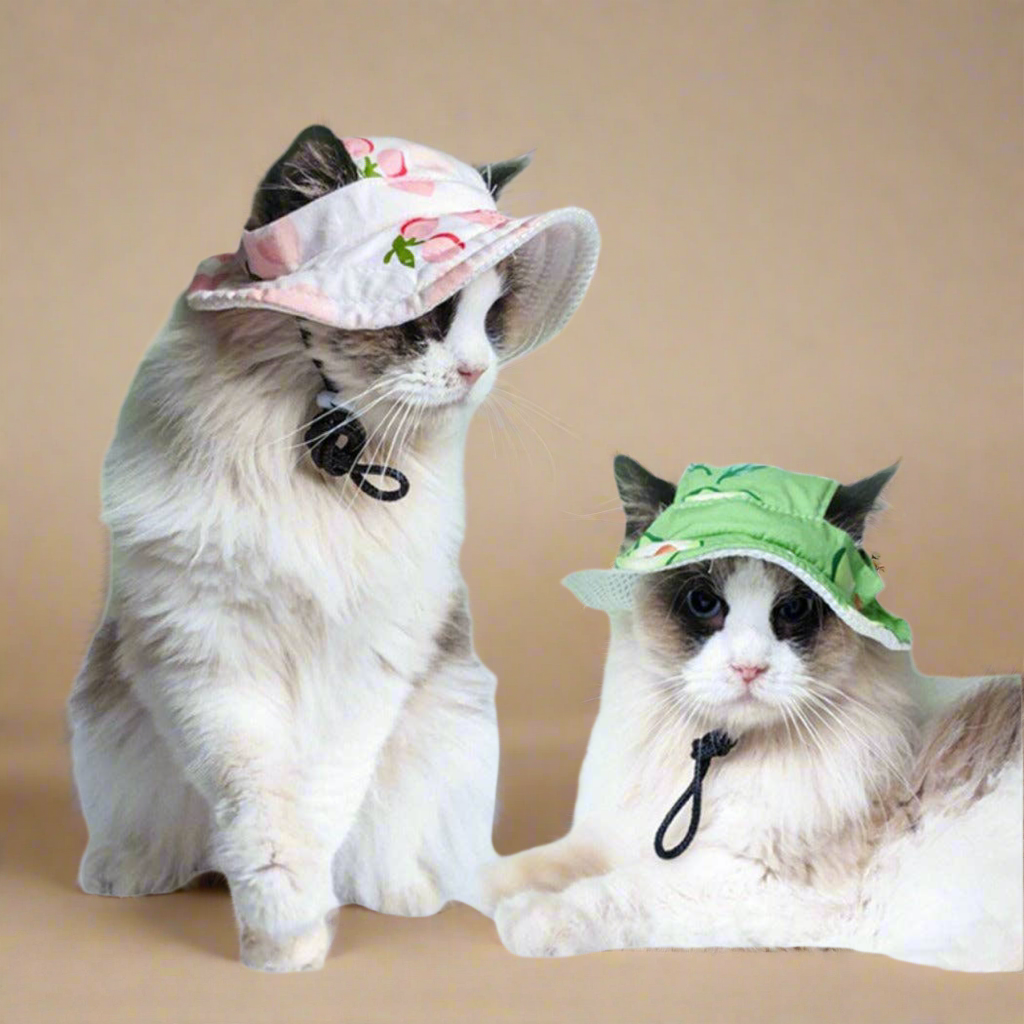 Floral Pet Sun Hat