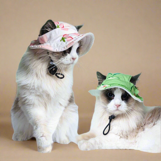 Floral Pet Sun Hat