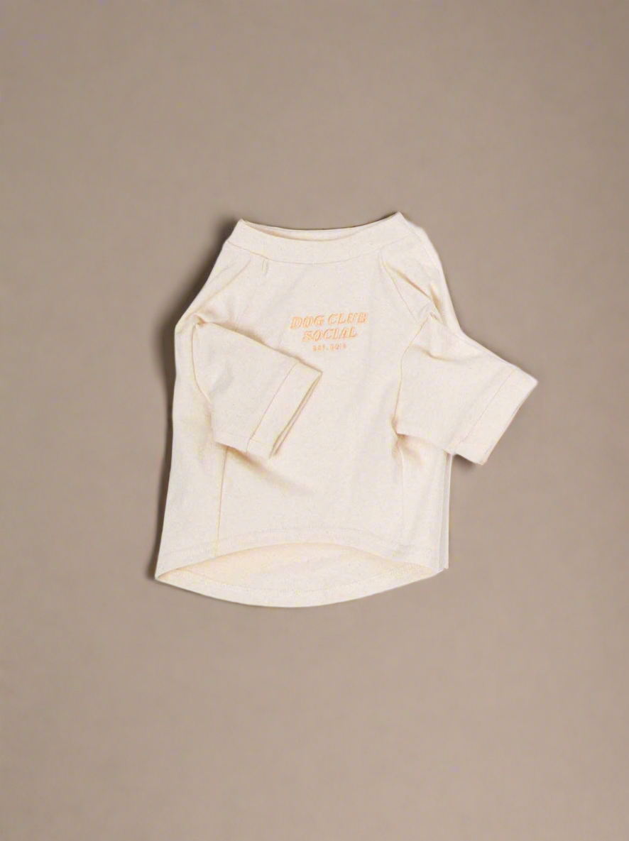 Dog Embroidered Tee