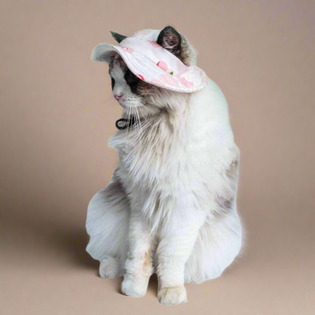 Floral Pet Sun Hat