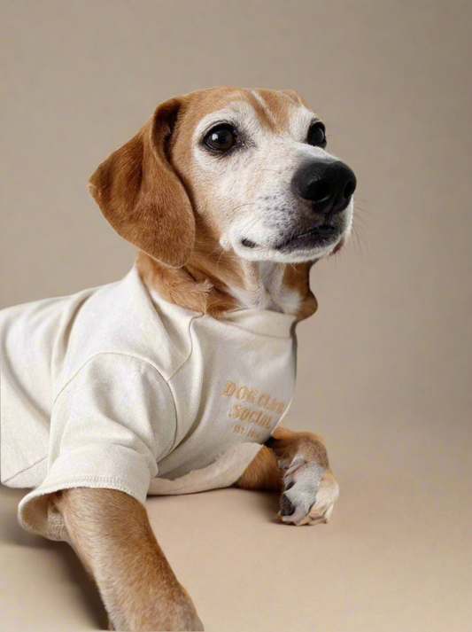Dog Embroidered Tee